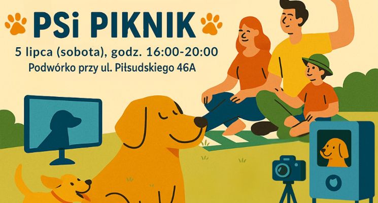 Plakat Psi Piknik