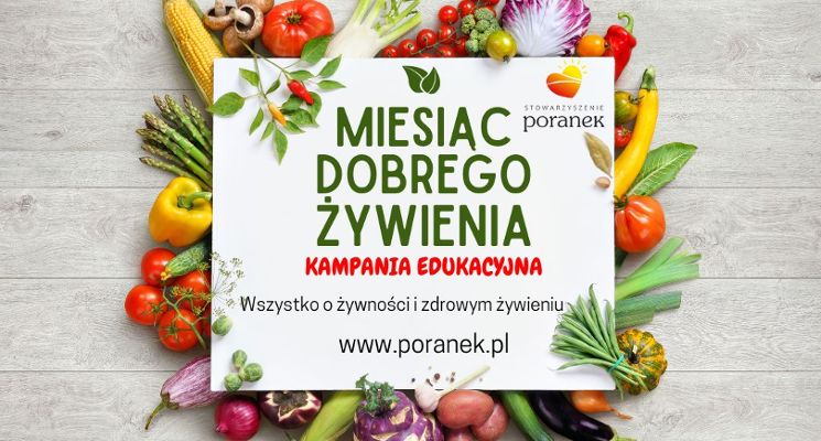 Plakat Miesiąc Dobrego Żywienia