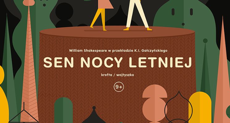 Plakat Sen nocy letniej – Wrocławski Teatr Lalek