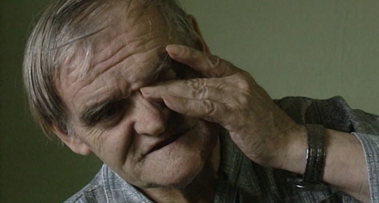 Plakat Spotkanie autorskie z Jerzy Boguckim, reżyserem filmu „Maniuś”