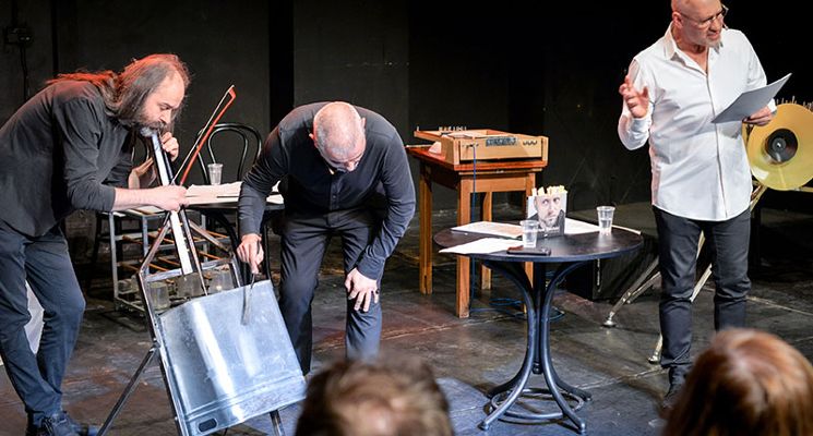 Plakat Jazda poetycka: Dariusz Basiński – Teatr Polski we Wrocławiu