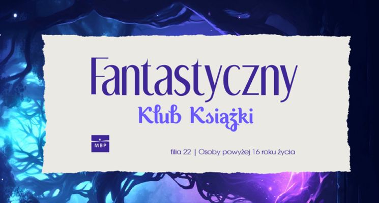 Plakat Fantastyczny Klub Książki