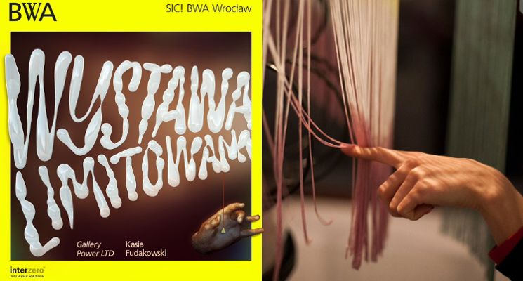Plakat Weekend zamknięcia Wystawy limitowanej Kasi Fudakowski