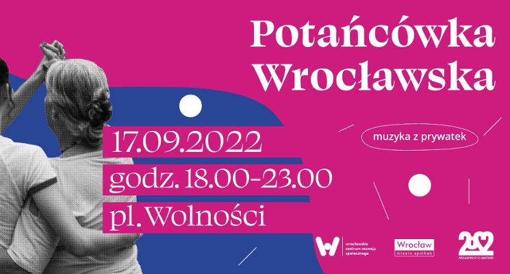 Plakat Wrocławska Potańcówka – muzyka z prywatek