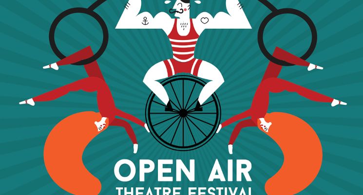 Plakat Open Air Theatre Festival Wrocław w CK Agora