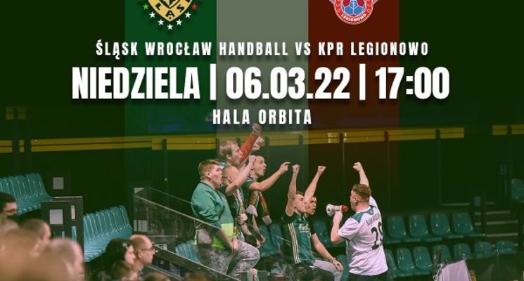 Plakat Śląsk Wrocław Handball vs. KPR Legionowo