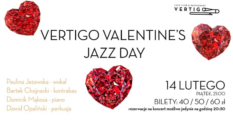 Plakat Vertigo Valentine’s Jazz Day