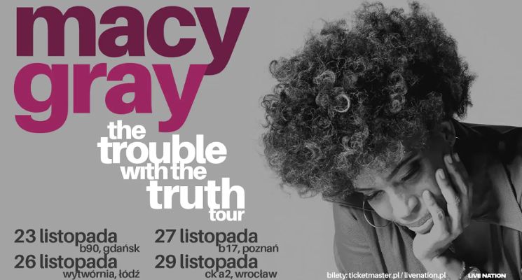 Plakat Koncert Macy Gray we Wrocławiu