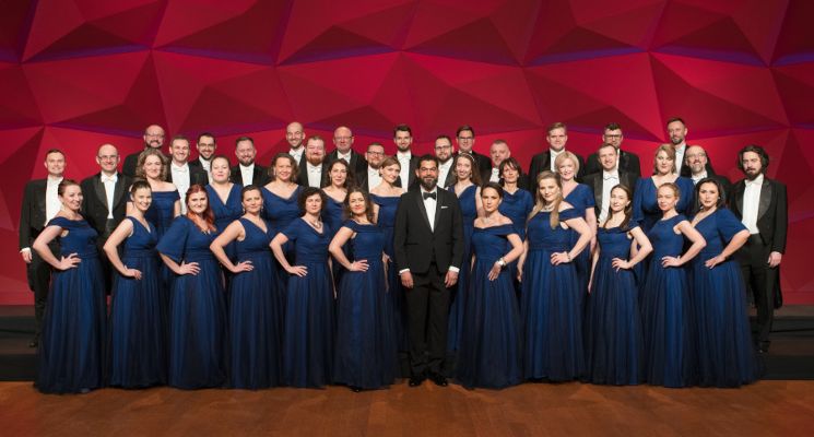 Plakat Psalmy i motety