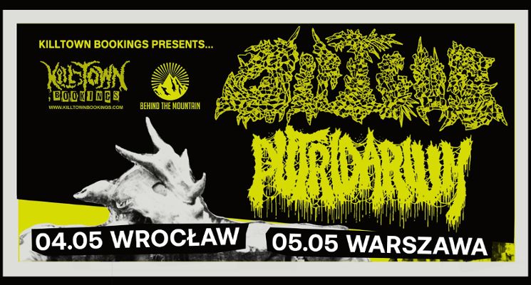 Plakat Dipygus & Putridarium [koncert]