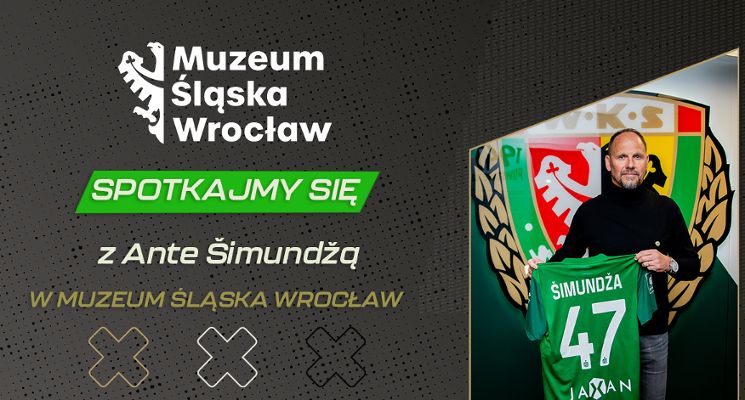 Plakat Zwiedzanie Muzeum Śląska Wrocław z Ante Šimundžą