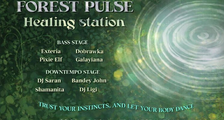 Plakat Forest pulse (bass & downtempo)