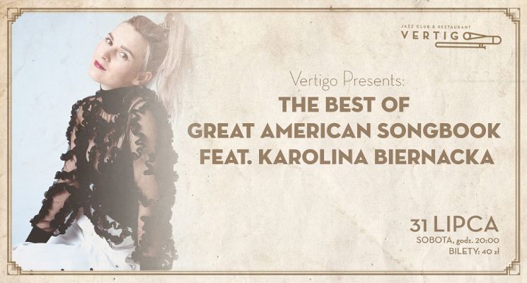 Plakat The Best of Great American Songbook feat. Karolina Biernacka