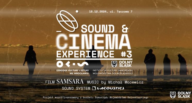Plakat Kino z muzyką na żywo: „Samsara”