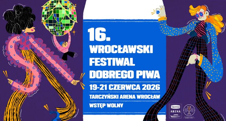 Plakat 16. Wrocławski Festiwal Dobrego Piwa