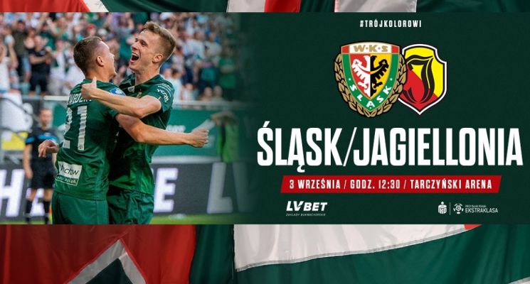 Plakat Ekstraklasa: Śląsk Wrocław – Jagiellonia Białystok
