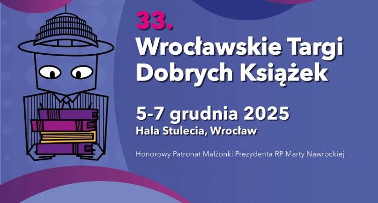 Plakat Wrocławskie Targi Dobrych Książek - 33 edycja