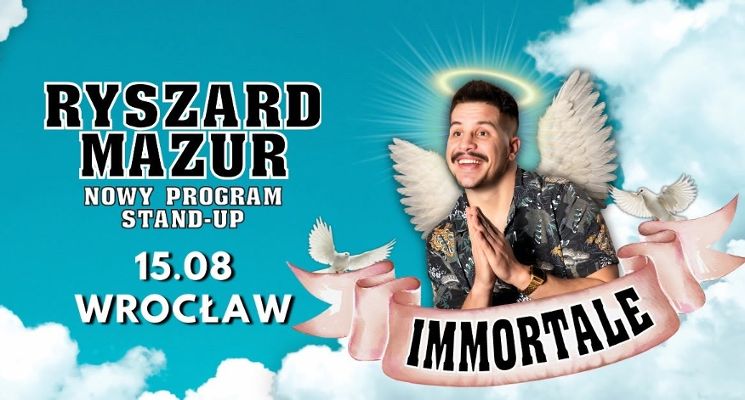 Plakat Ryszard Mazur: "Immortale"