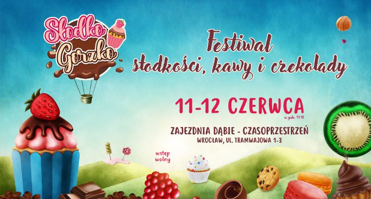 Plakat Festiwal Słodko Gorzko