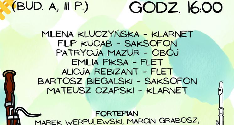 Plakat Akademicka Scena Młodych Talentów
