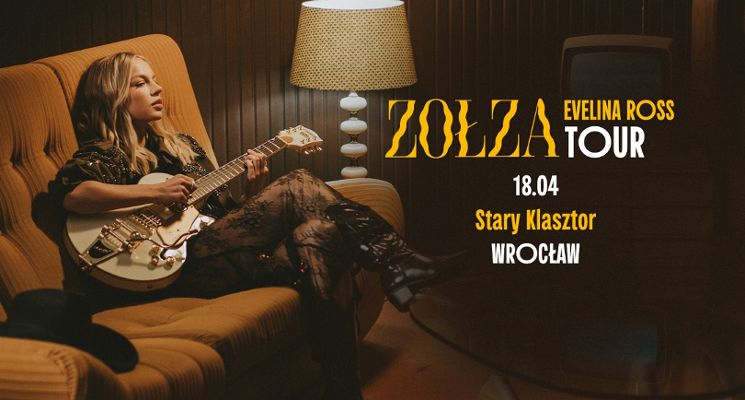 Plakat Evelina Ross Zołza Tour