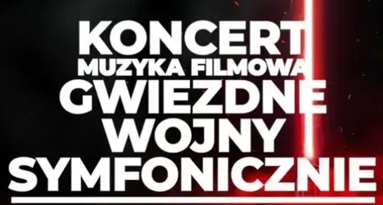 Plakat Gwiezdne Wojny Symfonicznie Orkiestrowy Tribute