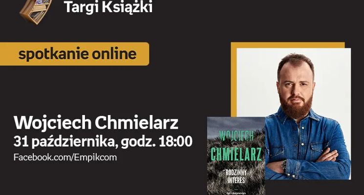 Plakat Wojciech Chmielarz – PREMIERA – Targi Książki Empiku