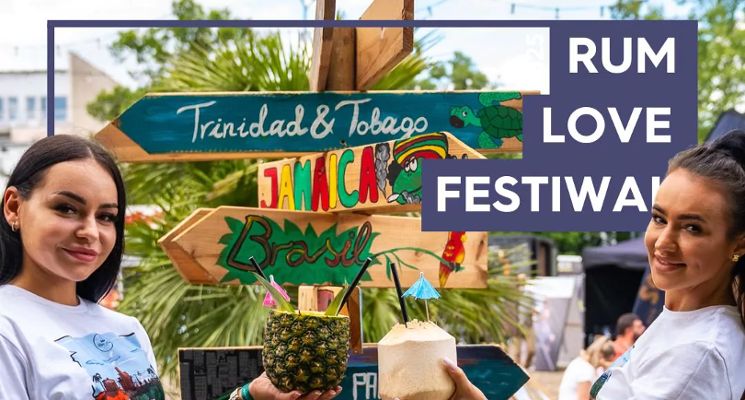 Plakat Rum Love Festiwal 2025