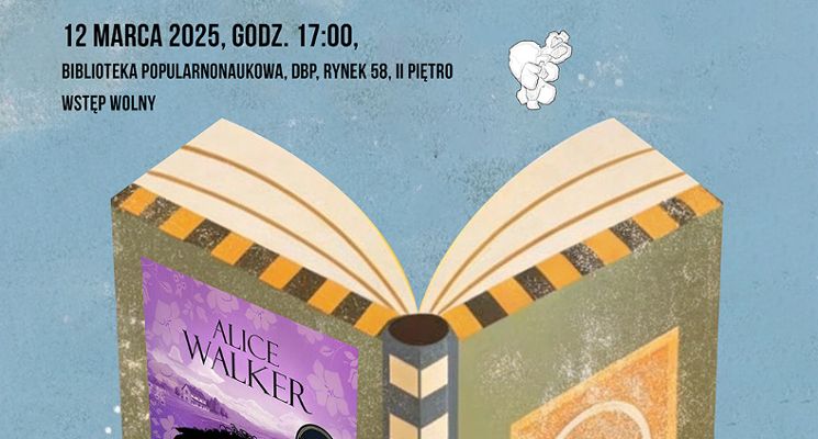 Plakat Dyskusyjny Klub Książki Zekranizowanej: „Kolor purpury” Alice Walker