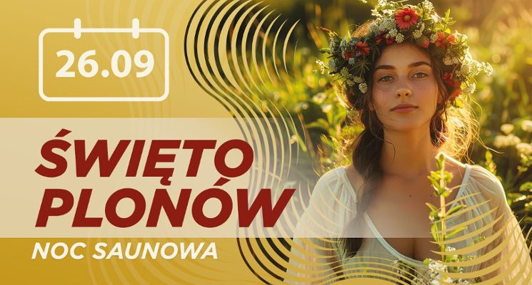 Plakat Noc Saunowa: Święto Plonów