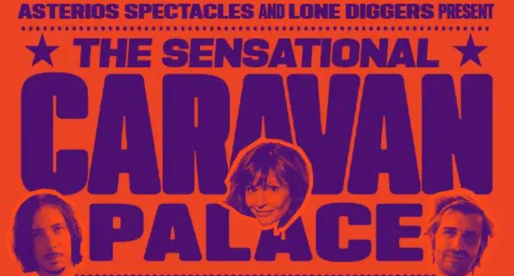 Plakat Caravan Palace zagra w A2!