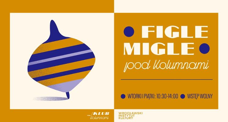 Plakat Figle Migle – twórcze zajęcia dla najmłodszych