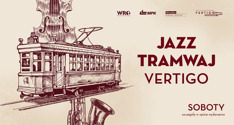Plakat Jazz Tramwaj Vertigo