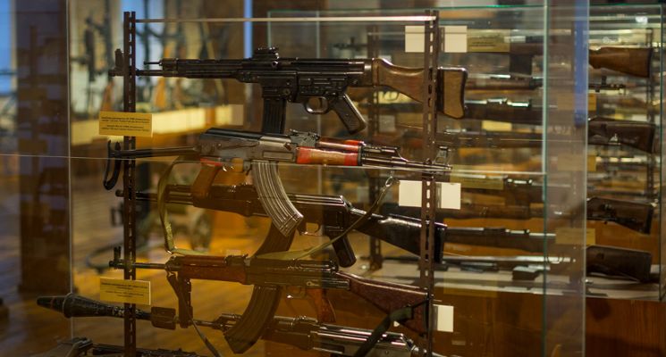 Plakat Arsenał Miejski: Muzeum Militariów i Muzeum Archeologiczne