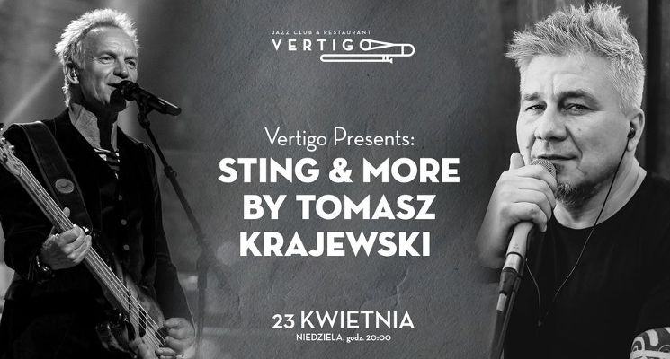 Plakat Sting & more by Tomasz Krajewski