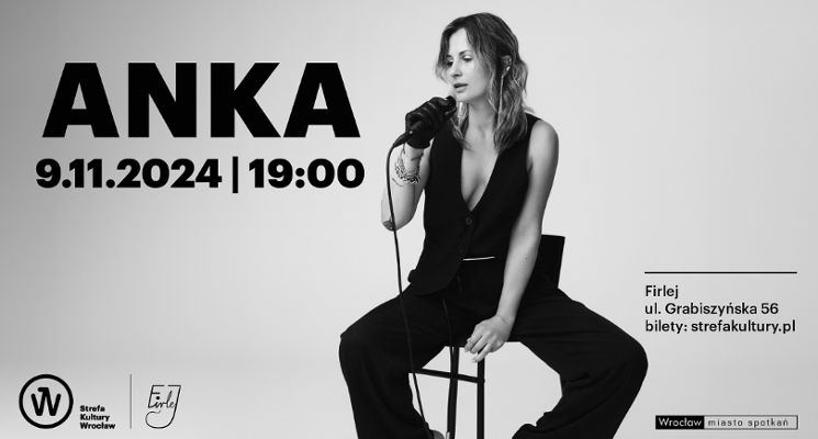 Plakat ANKA – koncert w Firleju!