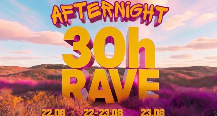 Plakat Afternight 30h Rave