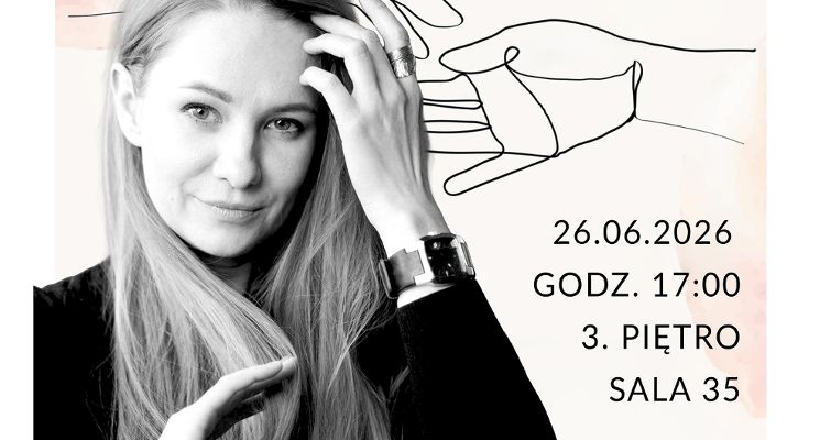 Plakat Spotkanie autorskie z Anną Goc