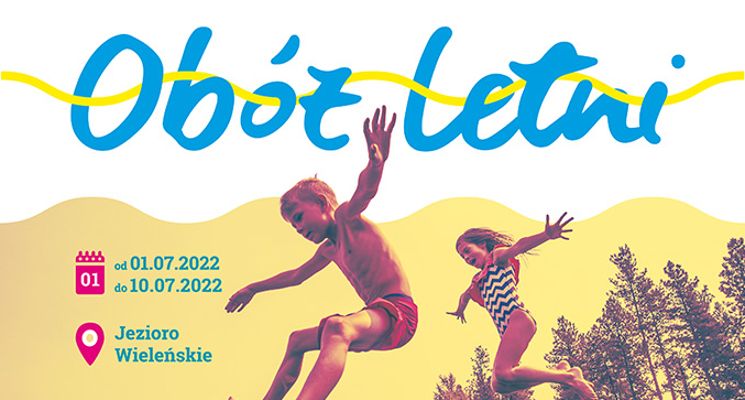 Plakat Obóz letni 2022! Wakacje ze Swim&Fun!