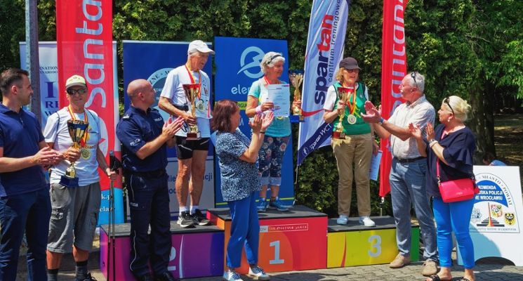 Plakat Master of Senior – zawody sportowe