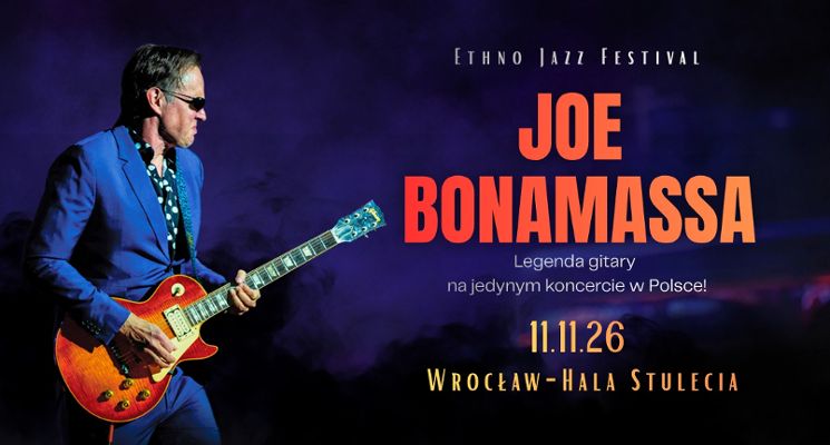 Plakat Joe Bonamassa – legenda gitary