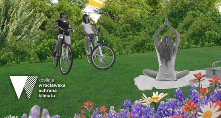 Plakat Klimatyczny piknik rodzinny