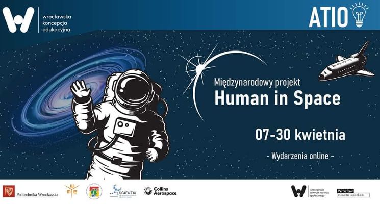 Plakat Human in Space