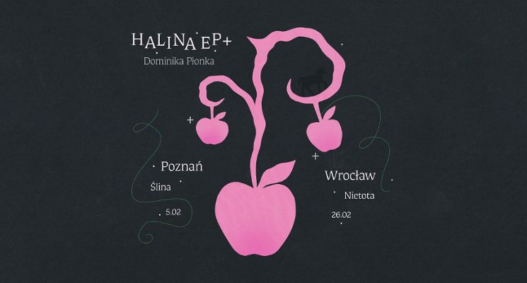 Plakat Dominika Płonka "HALINA EP" Tour