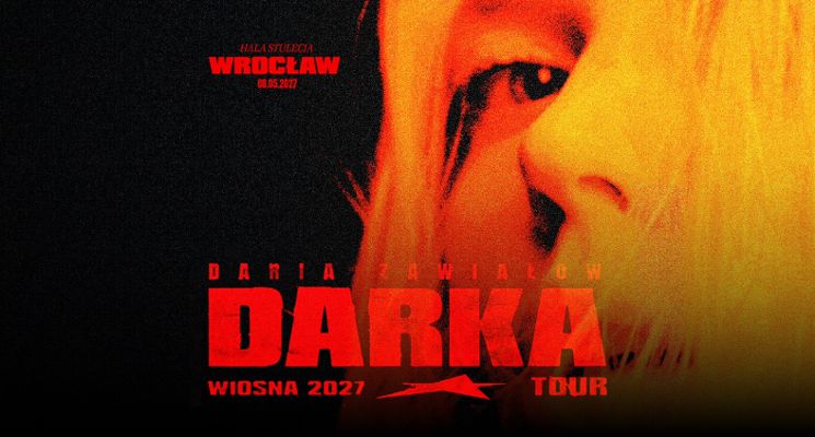 Plakat Daria Zawiałow - Wiosna 2027 Tour