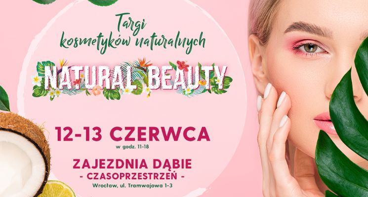 Plakat Targi kosmetyków naturalnych Natural Beauty