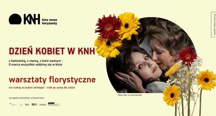 Plakat Warsztaty florystyczne z Kwiaty Kawy Butik Renoma