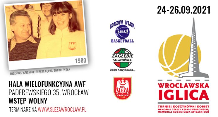 Plakat Koszykarki turniej: Wrocławska Iglica