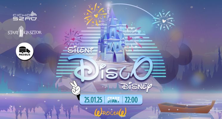 Plakat Silent Disco Disney | Cichoszau