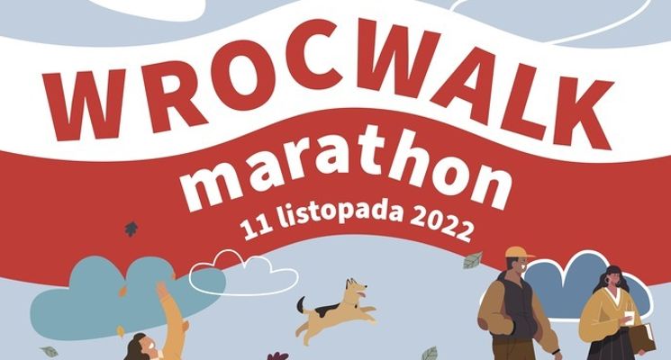 Plakat WrocWalk Marathon 2022